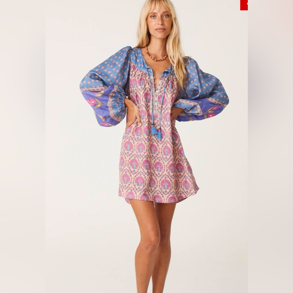 Spell Chateau Tunic Mini Dress